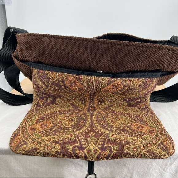 Lisa Lill Brown Paisley Large Bag - Picture 5 of 11